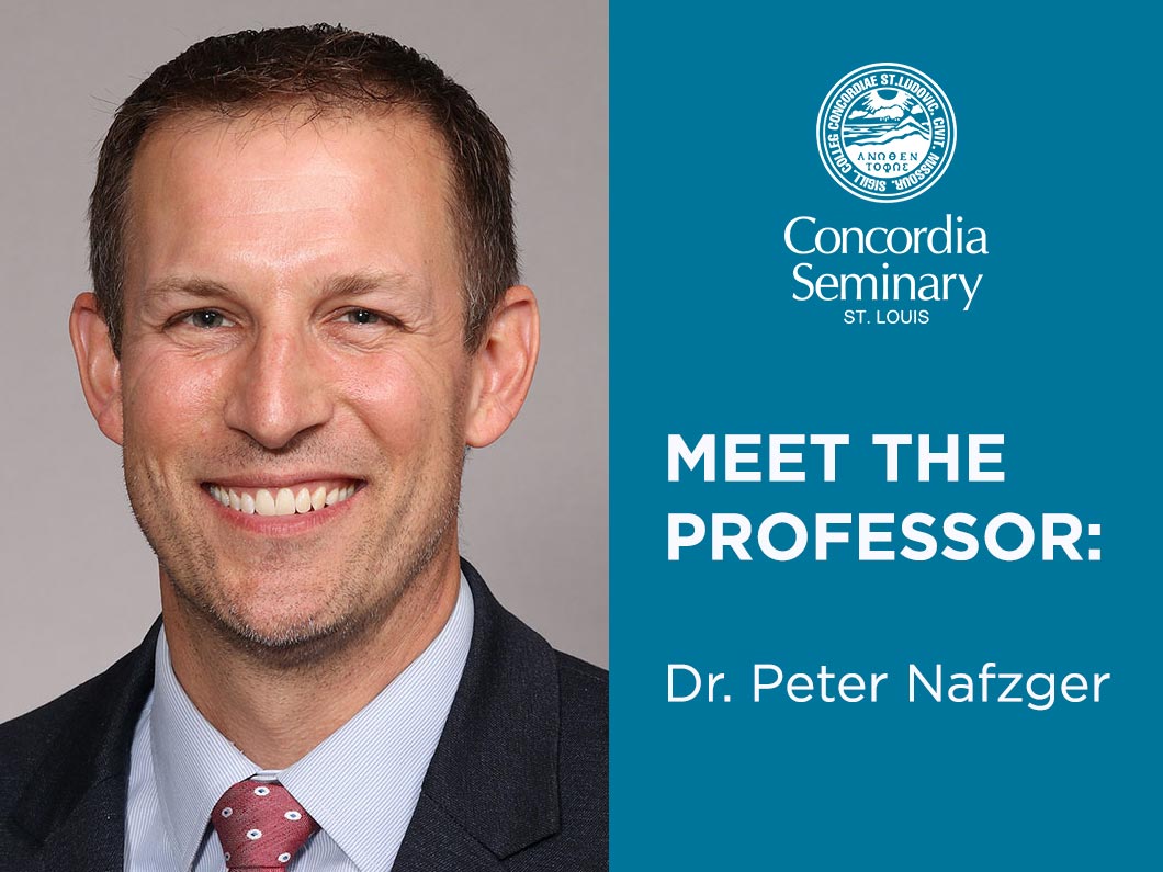 Meet the Professor: Peter Nafzger