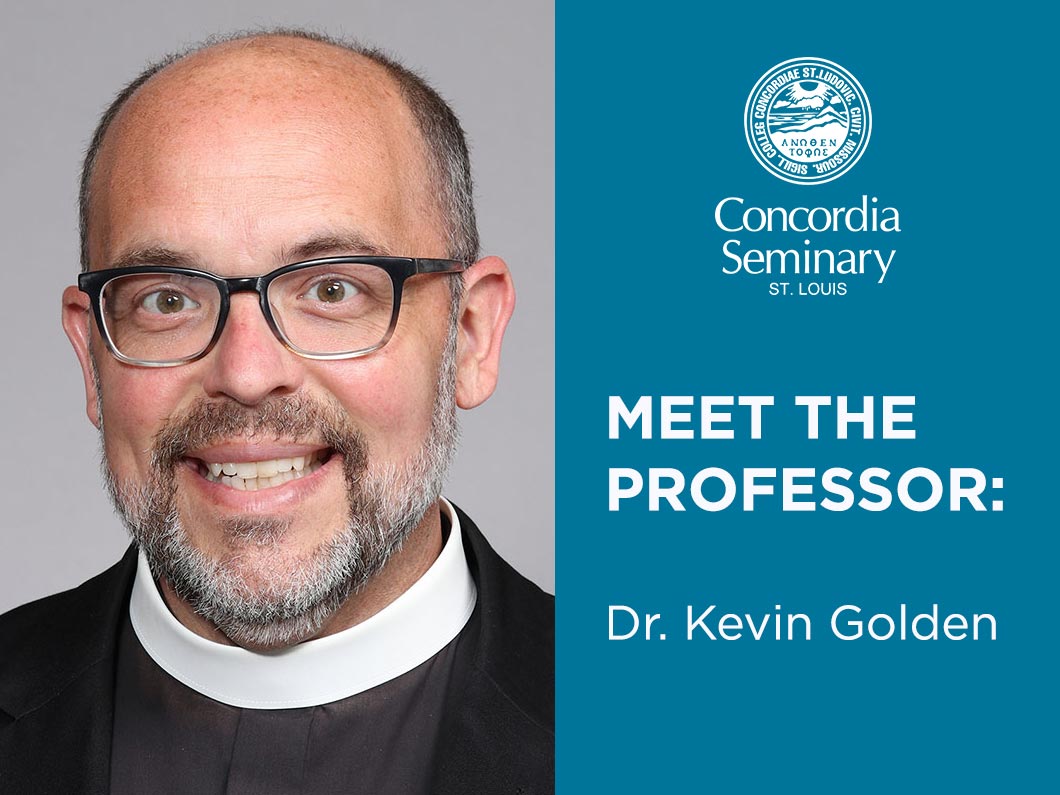 Meet the Professor: Dr. Kevin Golden