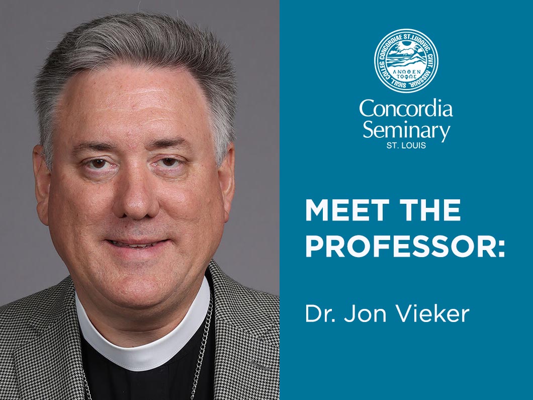 Meet the Professor: Dr. Jon Vieker