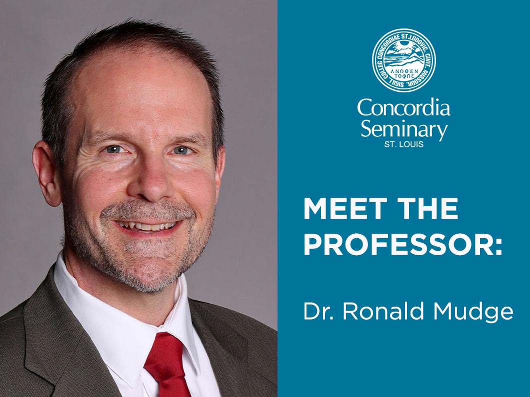 Meet the Professor: Dr. Ronald Mudge