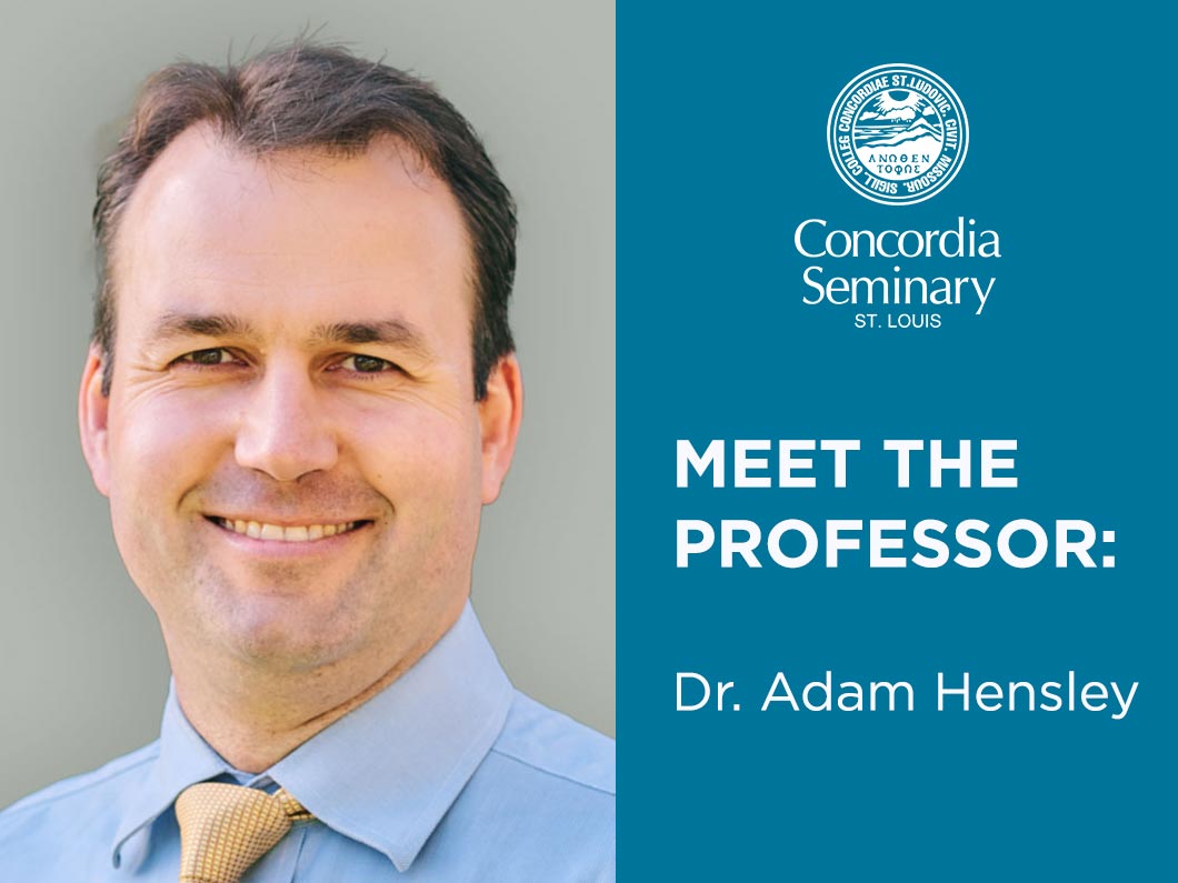 Meet the Professor: Dr. Adam Hensley