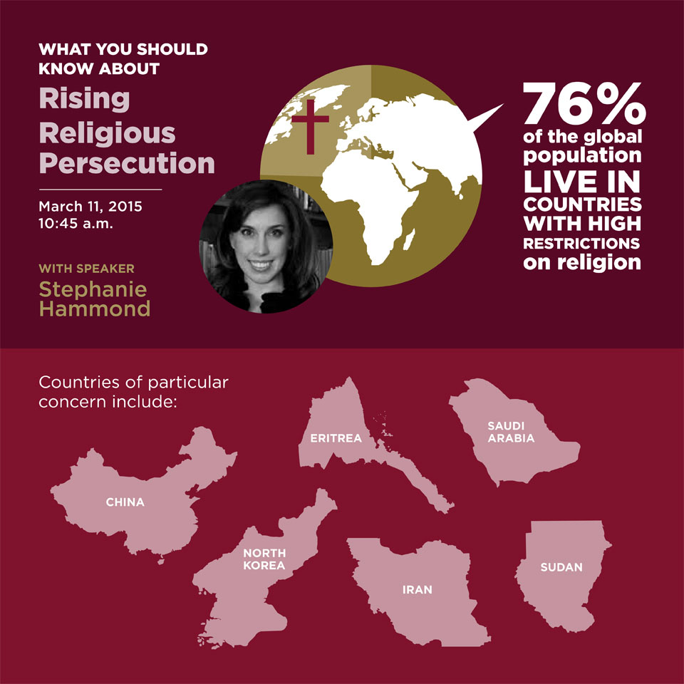 World Vision policy adviser to speak on religious persecution