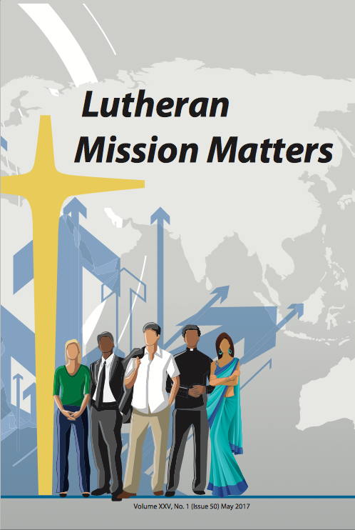 Schumacher and Raj in latest Lutheran Mission Matters