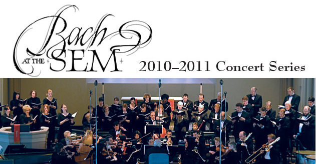 “Bach at the Sem” opening 19th season