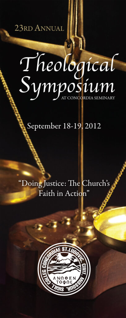 2012 Theological Symposium