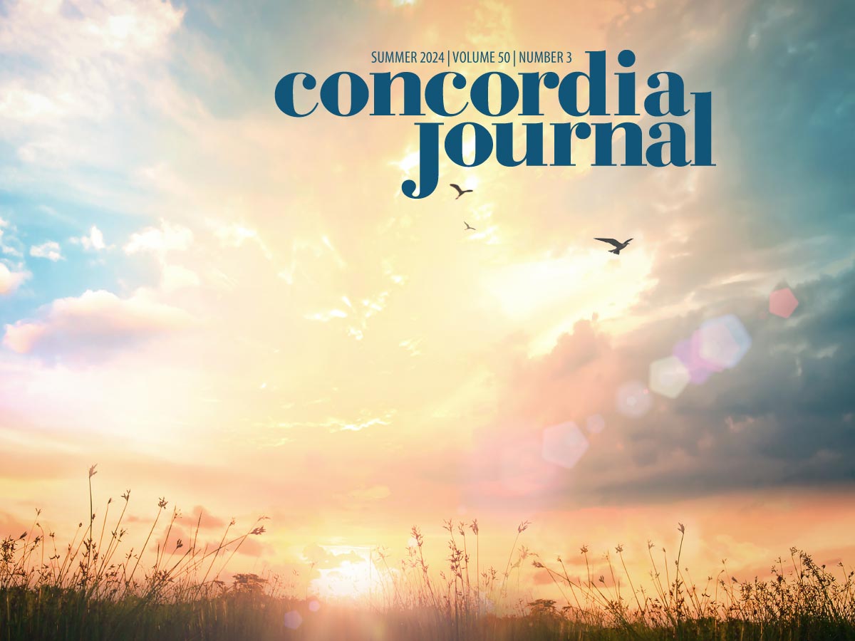 Concordia Journal Summer 2024