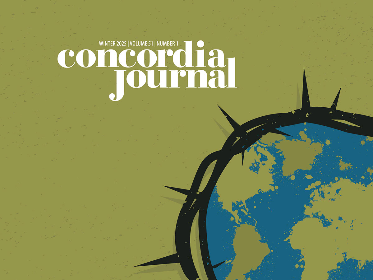 Concordia Journal Winter 2025