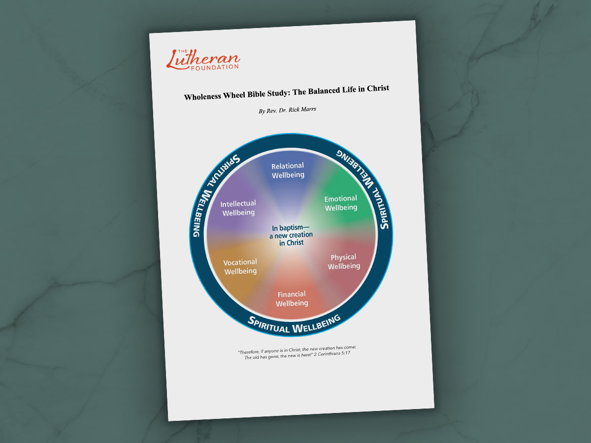 Book Blurbs: Rick Marrs, Wholeness Wheel Bible Study