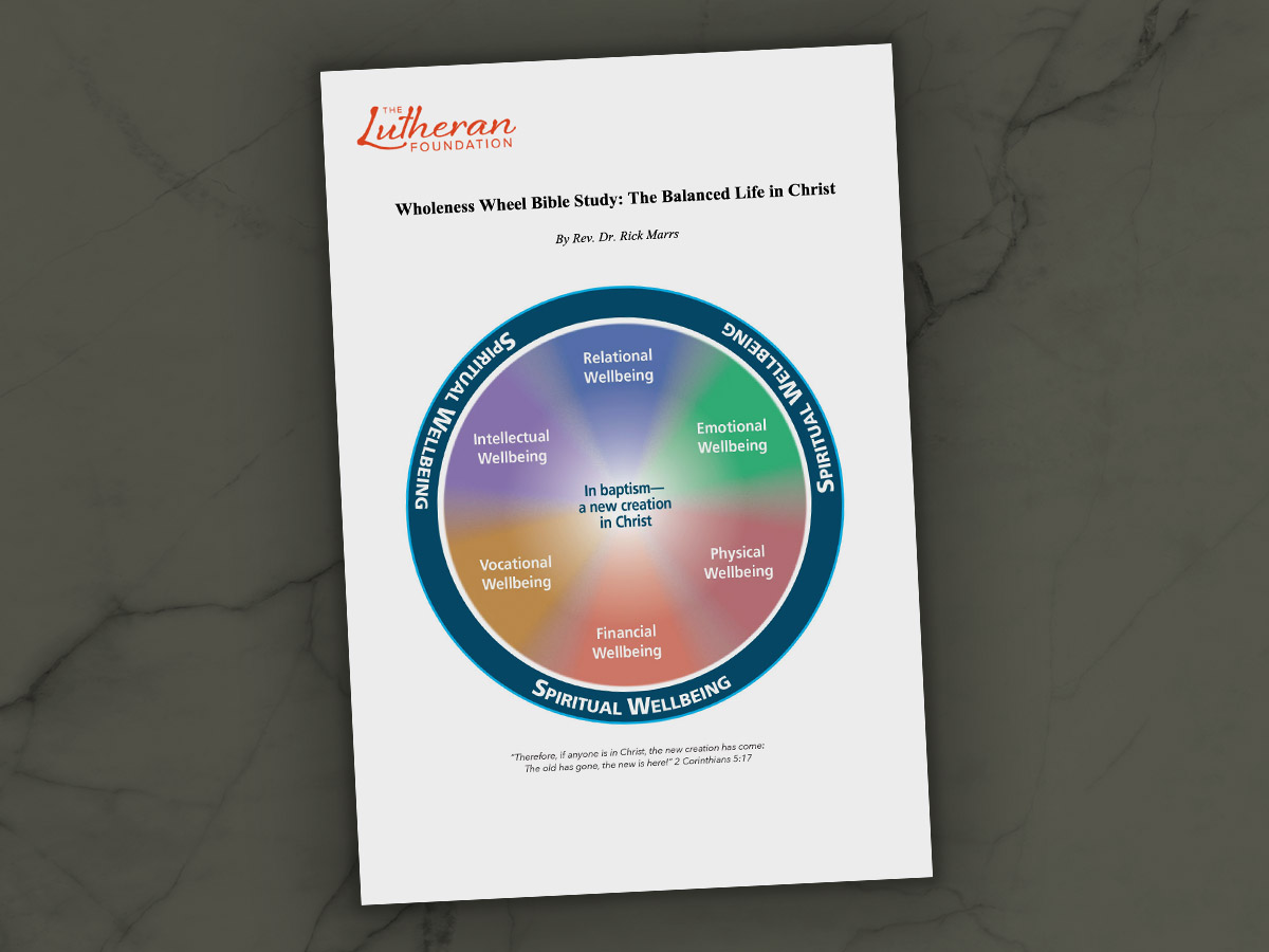 Book Blurbs: Rick Marrs, Wholeness Wheel Bible Study