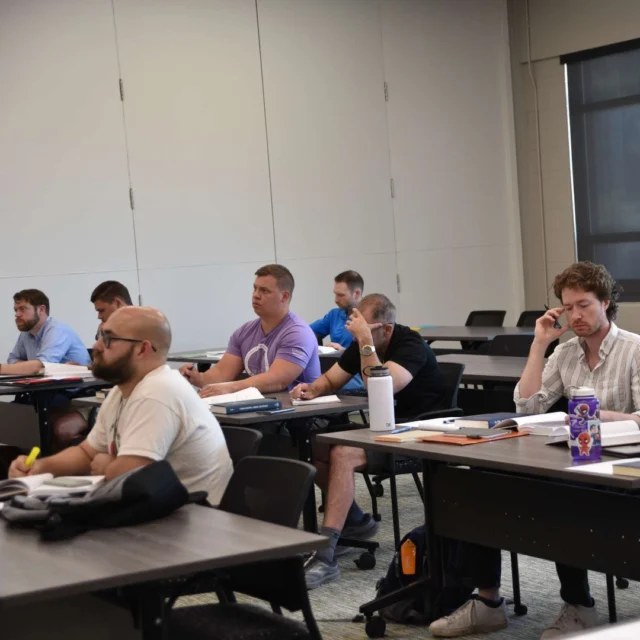 Halfway through summer Greek — and the momentum is strong!

Our Summer Greek students are deep in vocabulary, parsing and translation. As they press on through this intensive course, we give thanks for their commitment and pray for continued endurance.

Cheer them on by sharing some Greek encouragement in the comments!

Χριστὸς Ἰησοῦς μεθ' ὑμῶν ἔστιν. — Christ is with you.

#SummerGreek #ConcordiaSeminary # ItsAllGreektoMe